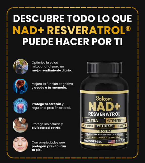 NAD + RESVERATROL 1.500 MG